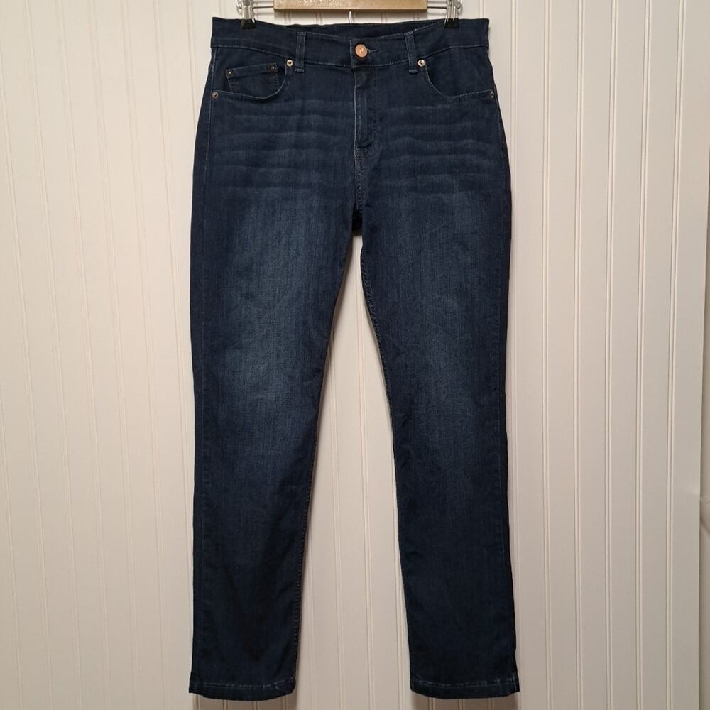 Mugsy PMT Clutch Straight Jeans Mens 34 x 32 (Fits 33 x 31) Dark Stretch Denim